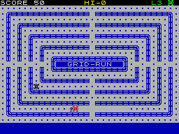 Grid Run (1983)(Arcade Software)